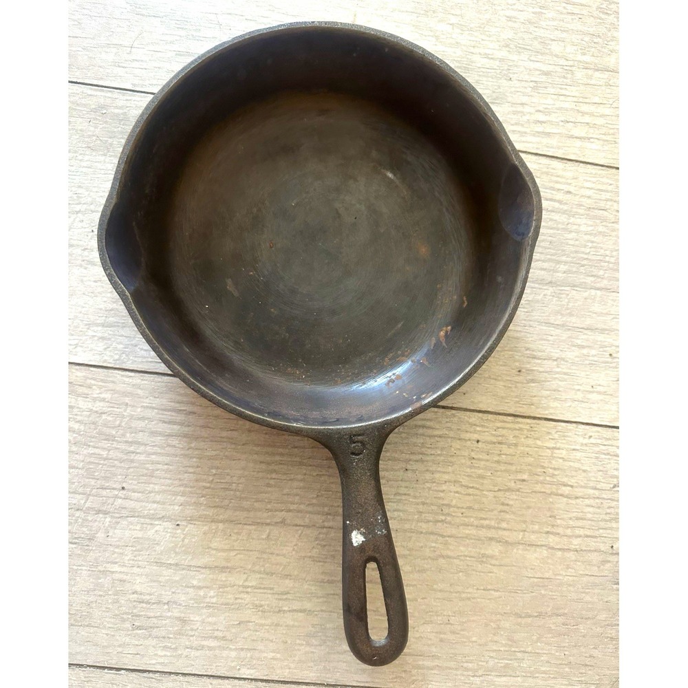 Vintage BSR Century Series No 5 Cast Iron 8 Inch Skillet Made in USA